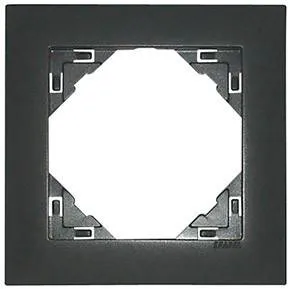 Efapel 90910 TIS Одиночная рамка, серый графит Efapel 90910 TIS