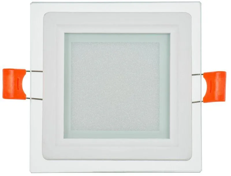 LIGHTING Светильник светодиодный ДВО 1623 со стеклом квадрат 6Вт 4000К IP20 IEK IEK LDVO0-1623-06-4000-K01