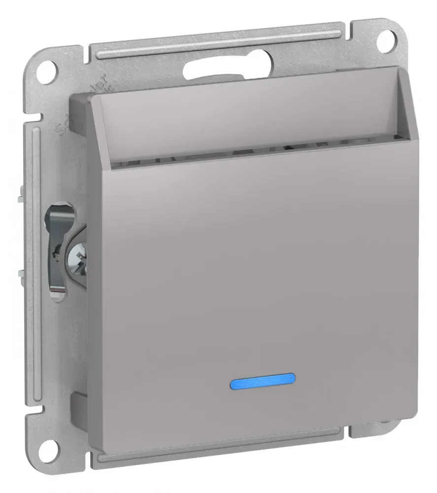 ВЫКЛЮЧАТЕЛЬ ATLASDESIGN карточный, механизм, АЛЮМИНИЙ SE (Потенциал) ATN000367