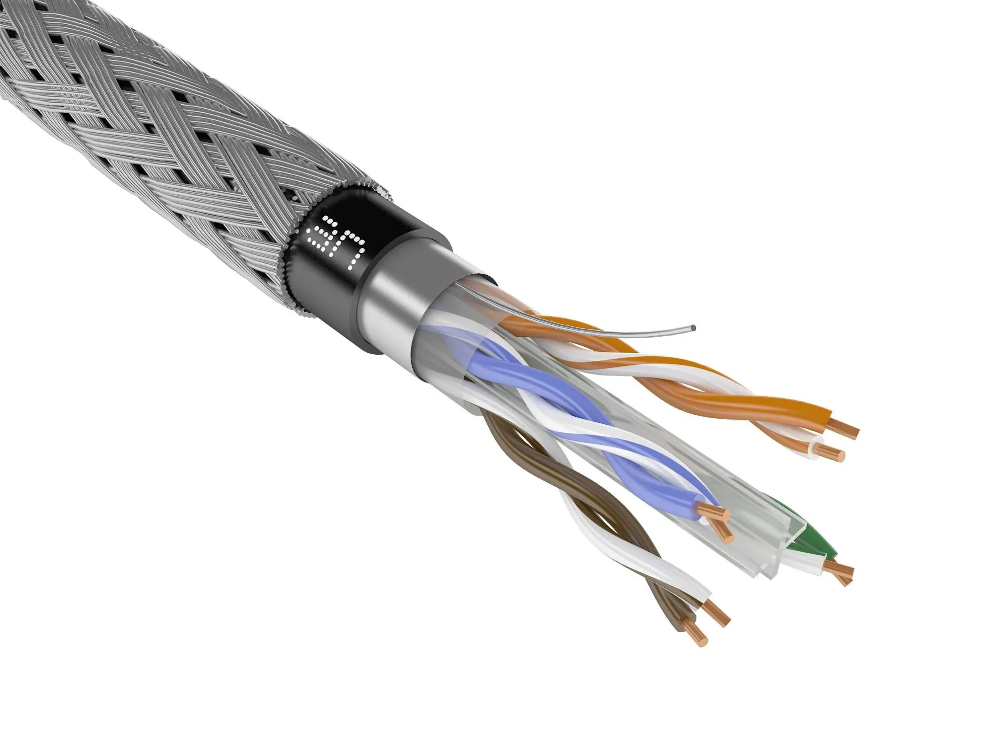 Кабель (провод) ParLan Patch ARM F/UTP Cat6 PE 4х2х0,60