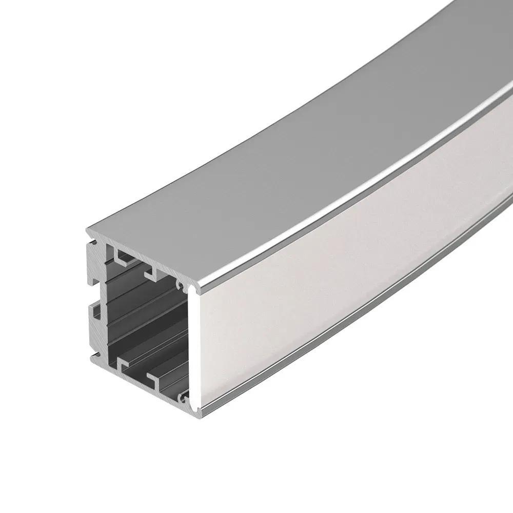 Профиль SL-ARC-3535-D1500-W90 SILVER (1180мм, дуга 1 из 4) (ARL, Алюминий) Arlight 026598