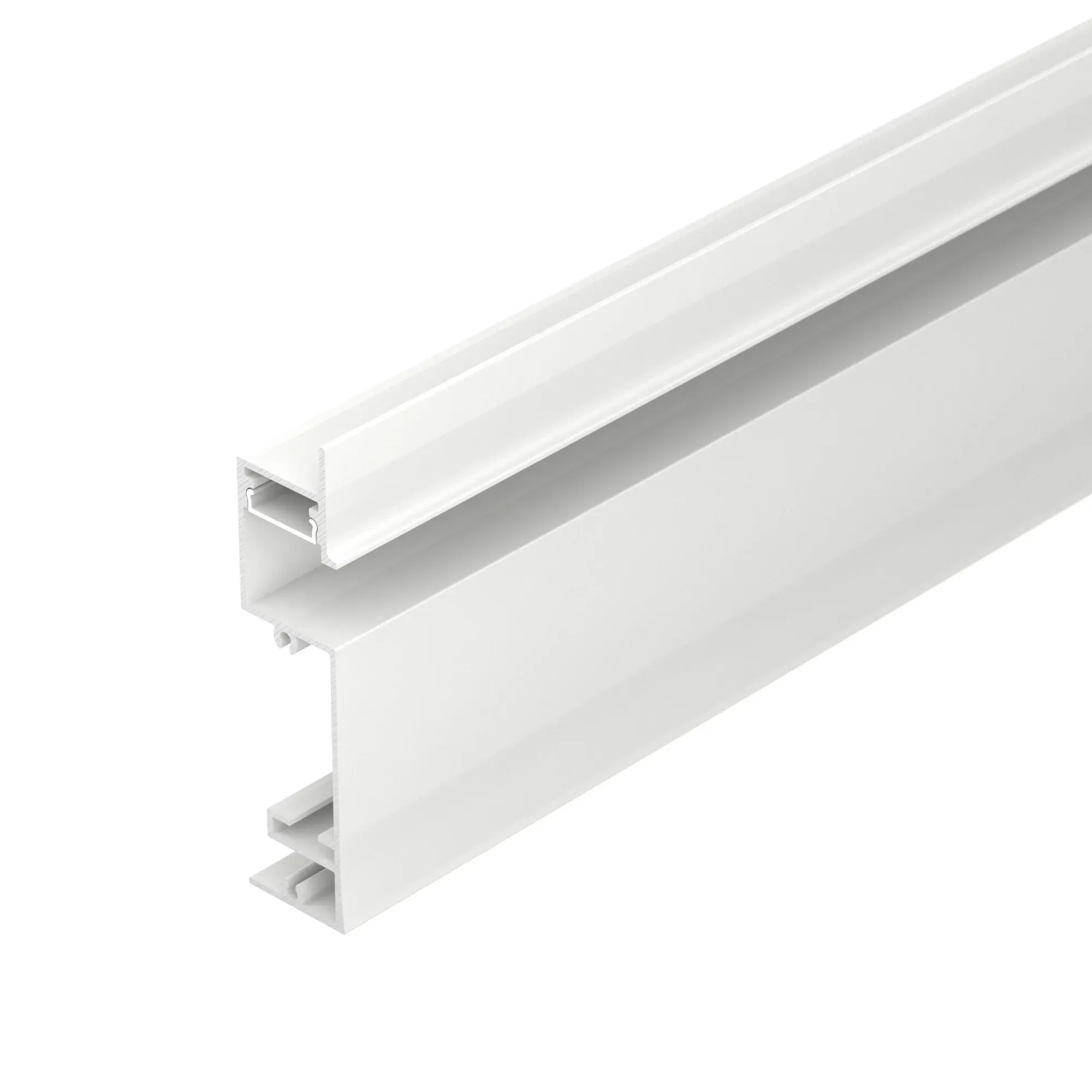 Профиль PLINTUS-H73-F-2000 WHITE (Arlight, Алюминий) Arlight 043592