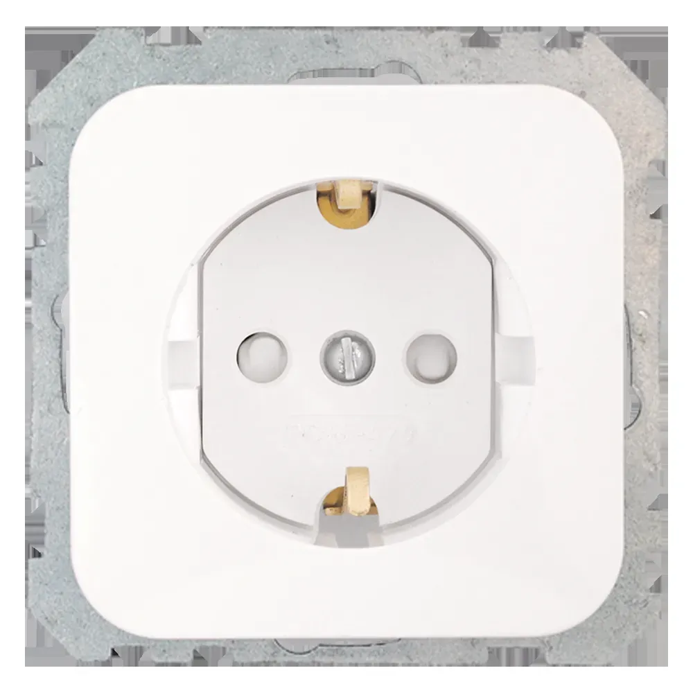 Беларусь Узел розетки 1-местной со шторкой зк БелТИЗ Розетка РС16-479