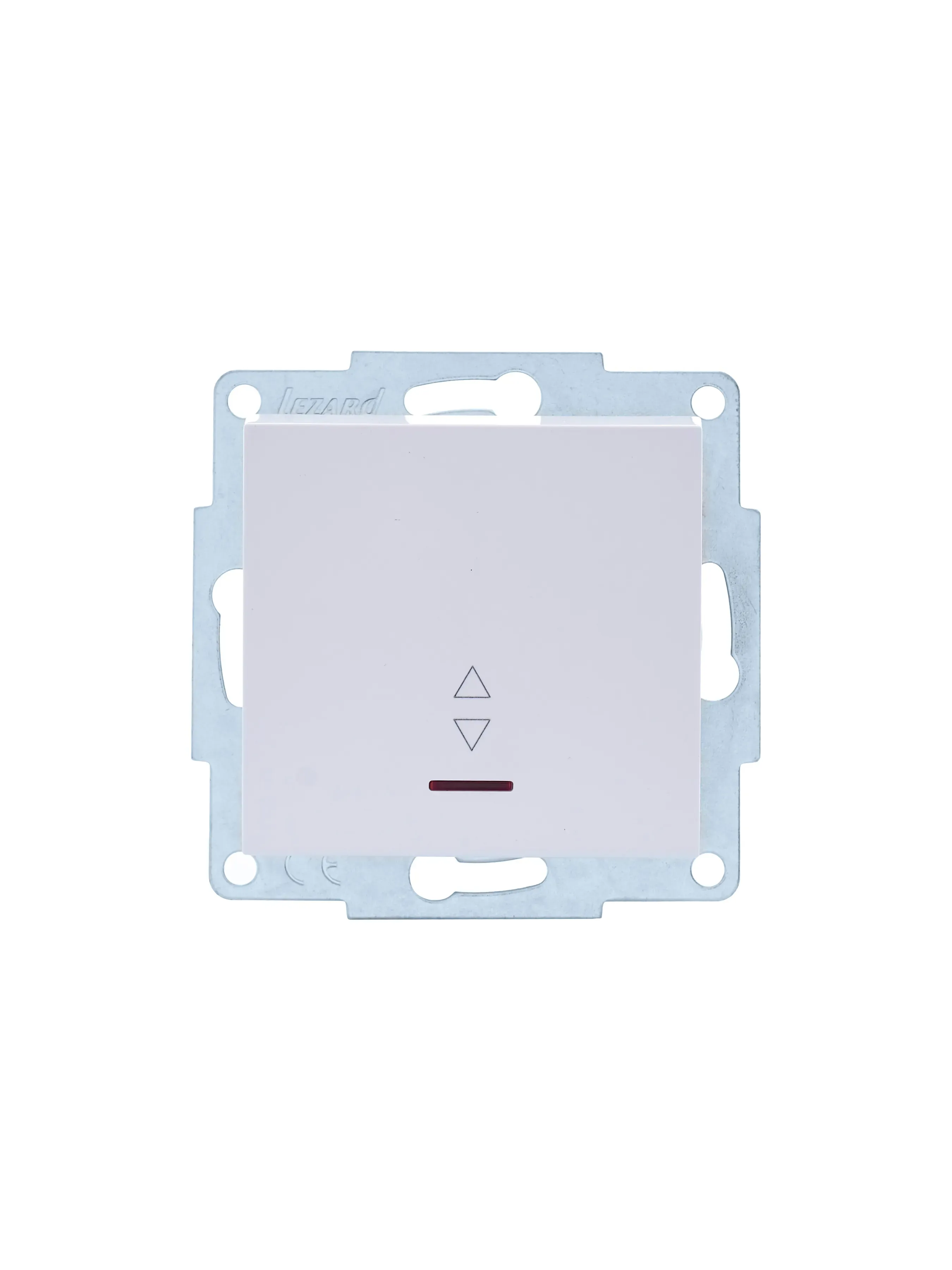 VESNA Выключатель проходной с подсветкой белый Lezard 742-0288-114