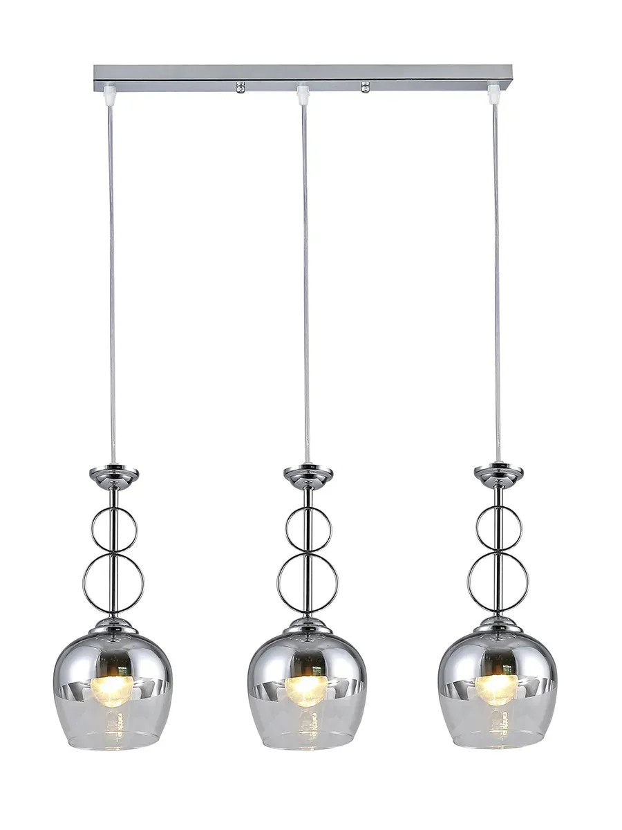 Светильник подвесной (подвес) Yasmin 9109-203 3 х Е27 60 Вт модерн потолочный Rivoli Б0053428