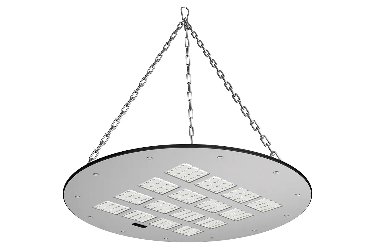 Светильник LED Effect KEDR 2.0 (ССП) 200Вт 32000лм 5000К IP67 КСС Г Подвесные (на тросах), 1-10В ЛЕД-Эффект LE-ССП-32-200-2907-67Х+LE0757