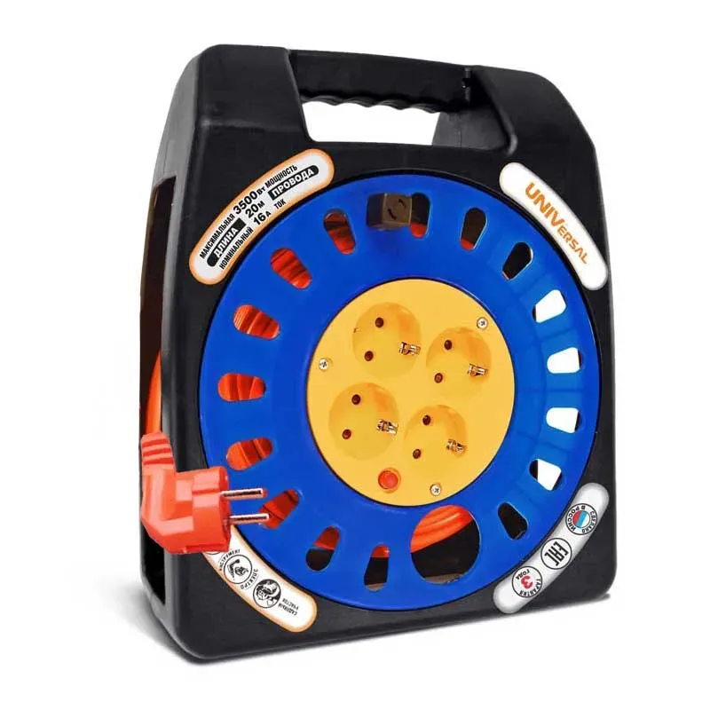 Удлинитель силовой У16-012 термо ПВС 3*1 20м Универсал 1673