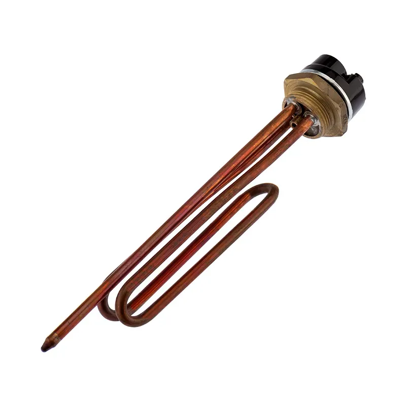 ТЭН элемент нагревательный для бойлера RCT 2 кВт фланец 42 мм резьбовой с термостатом 15 A REXANT 70-0355