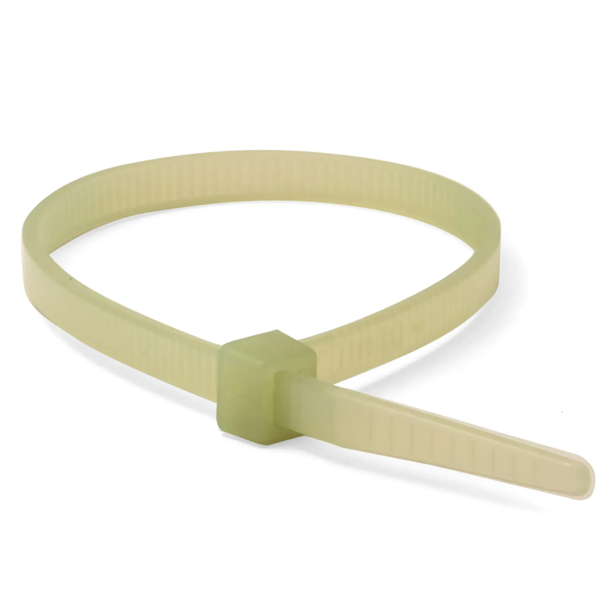 Хомут p6.6 устойчивый к высоким температурам, оливковый 7,6x370 ДКС 25227SRT