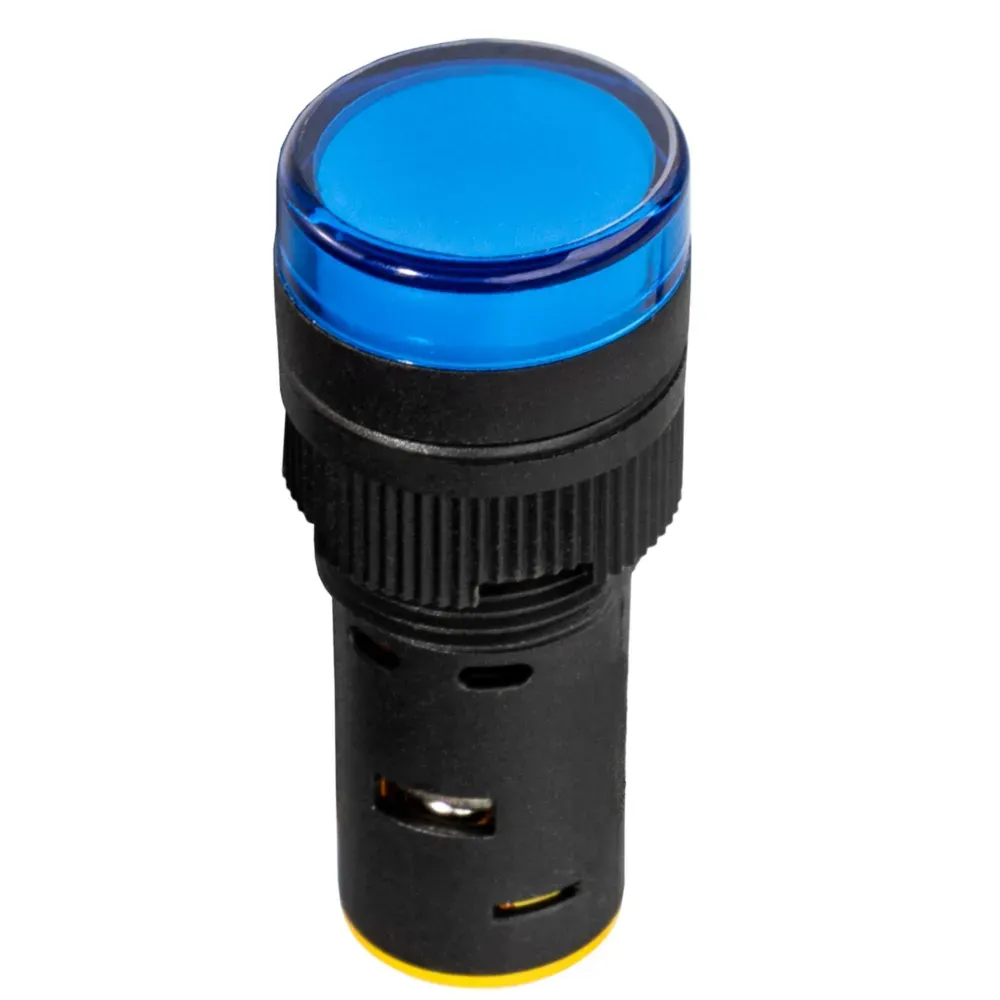 Лампа AD16DS(LED) матрица D16мм синий 220В DC КЭАЗ 357829