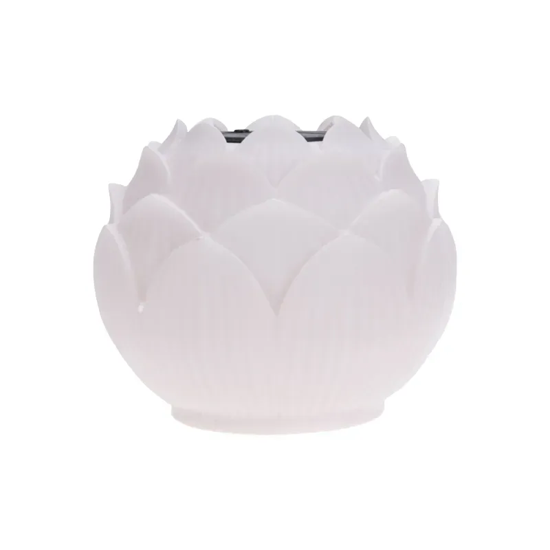 Светильник садовый Лотос, 3000К, 15см, встроенный аккумулятор, солнечная панель, коллекция Пекин REXANT 602-2431