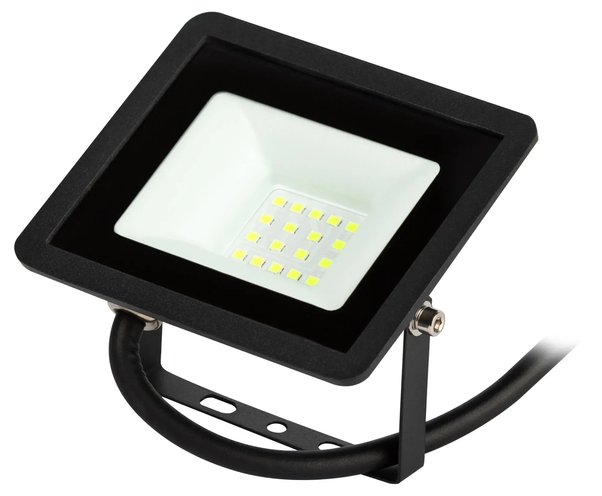 Прожектор светодиодный уличный до 20вт зеленое свечение 2000лм ip65 lpr-025-green-020 ЭРА Б0064699