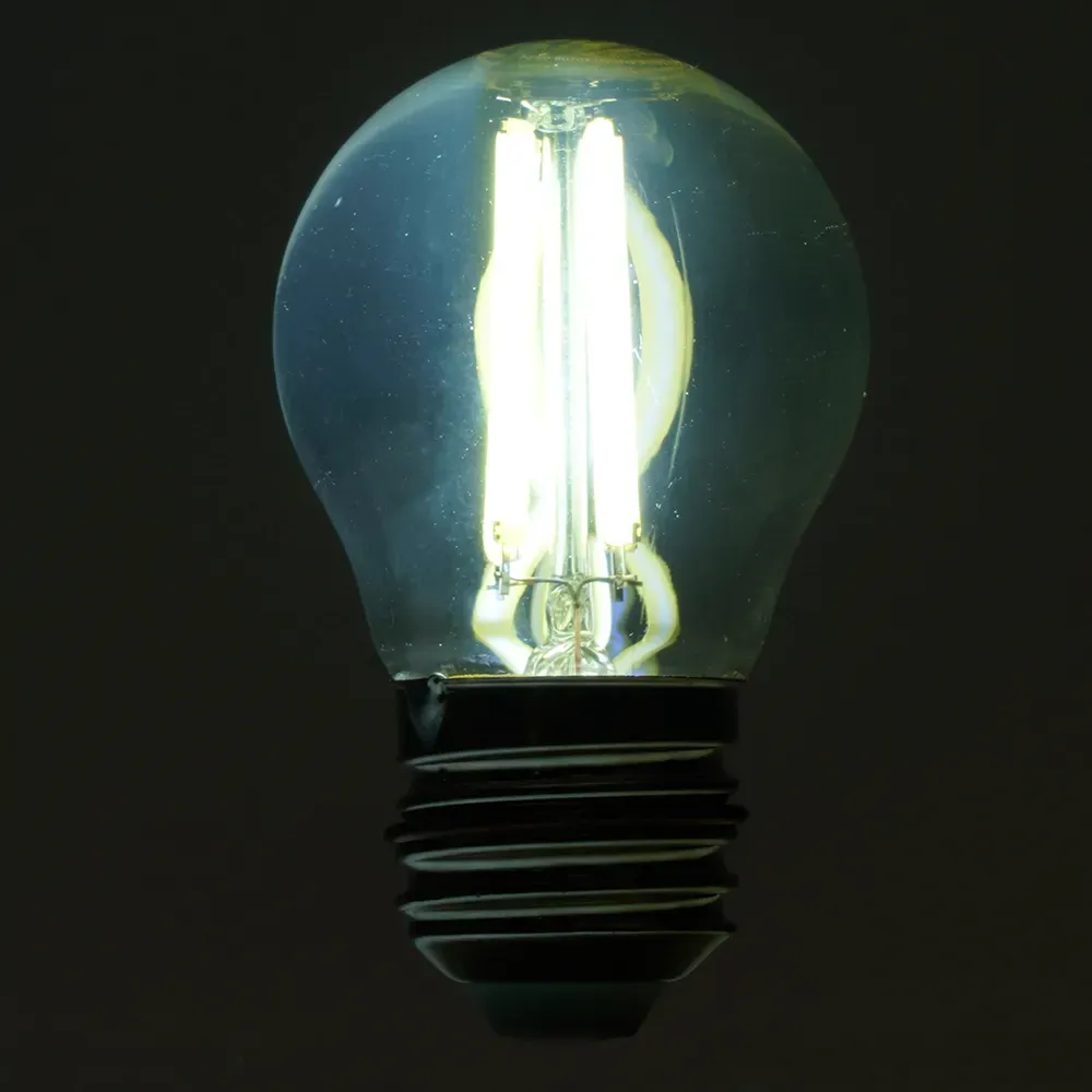 Лампа светодиодная LED 8вт Е27 дневной шар FILAMENT Feron.PRO