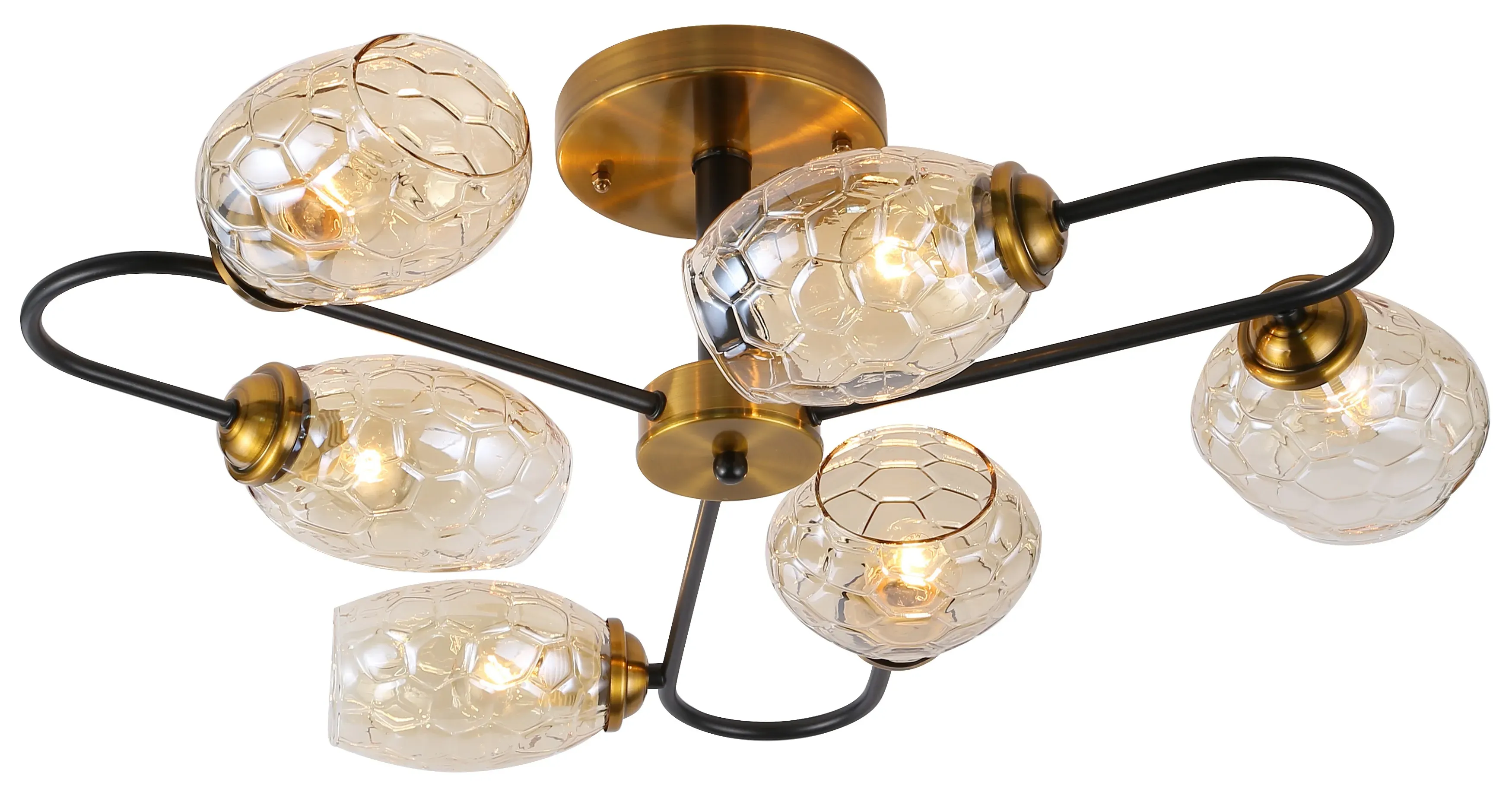 Люстра Moonless 3126-306 6 х Е14 40 Вт модерн Rivoli Б0054856