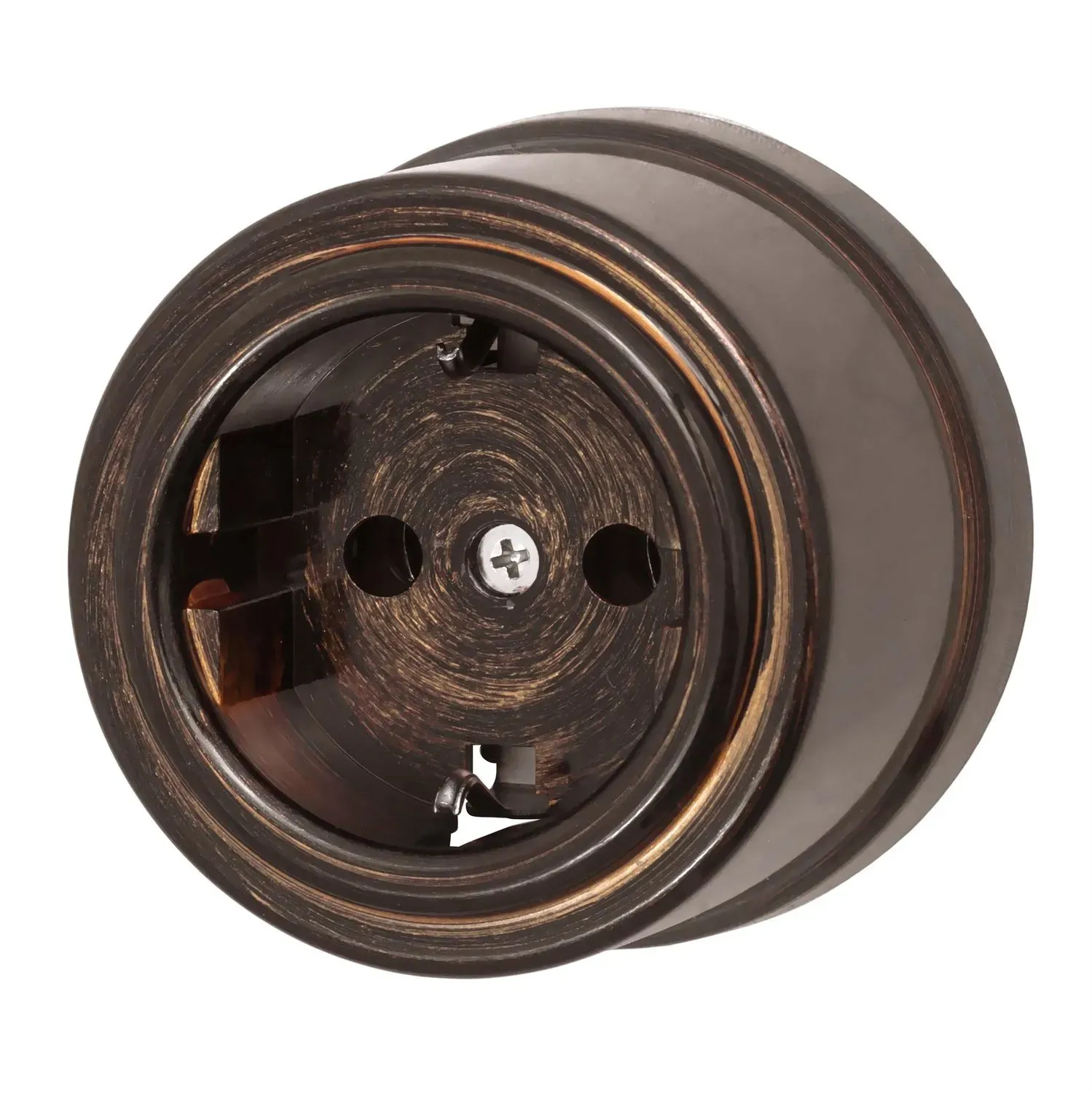 Розетка с заземляющим контактом Бирони B1-101-25