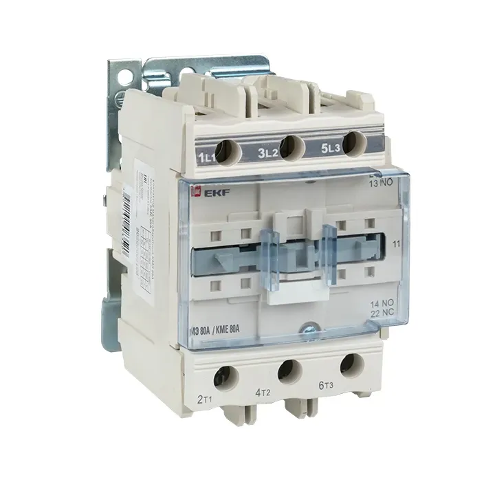 Пускатель магнитный 80А 380В AC малогабаритный 1NO 1NC КМЭ EKF ctr-s-80-380