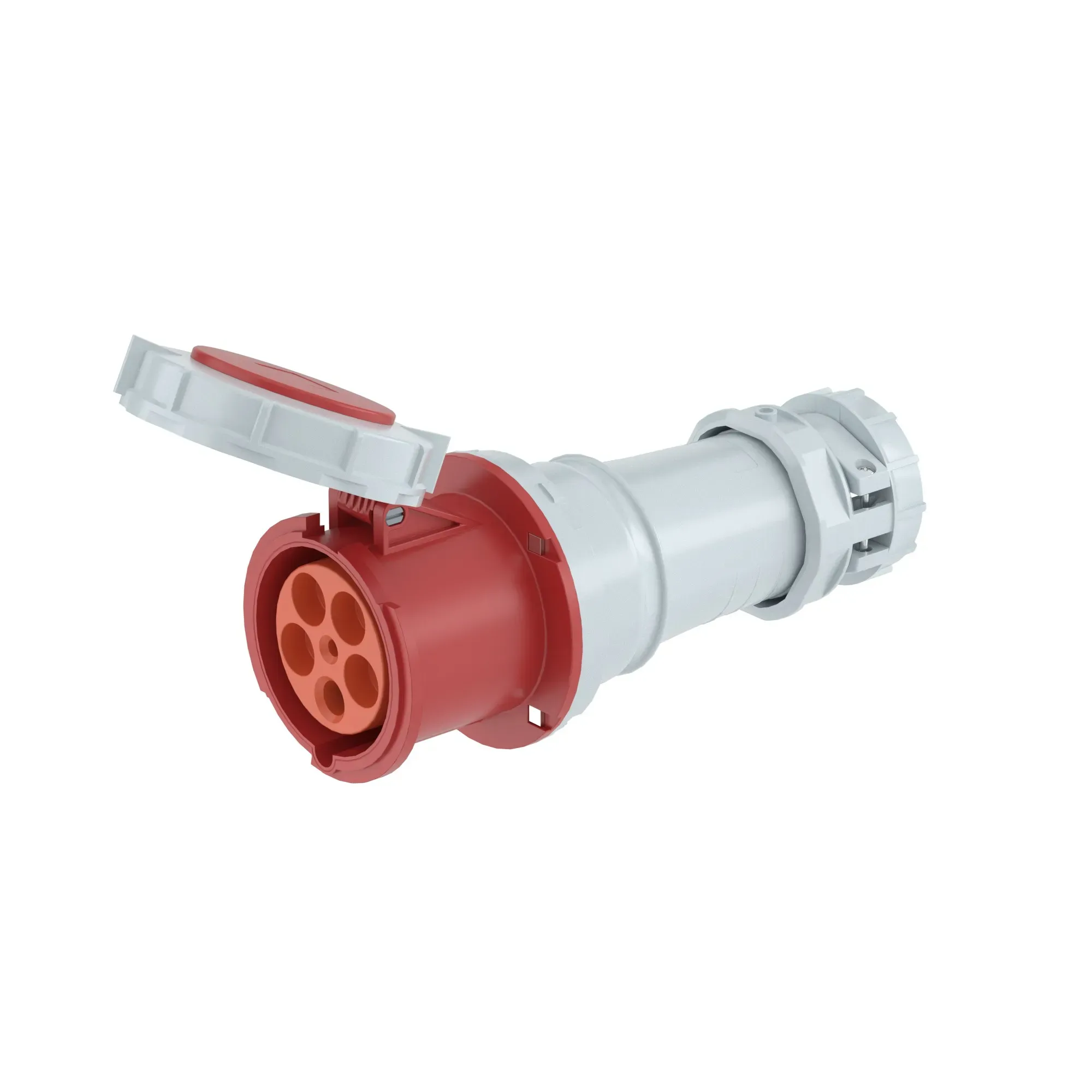 Розетка кабельная ip67 63a 3p+e+n 400v ДКС DIS3186347