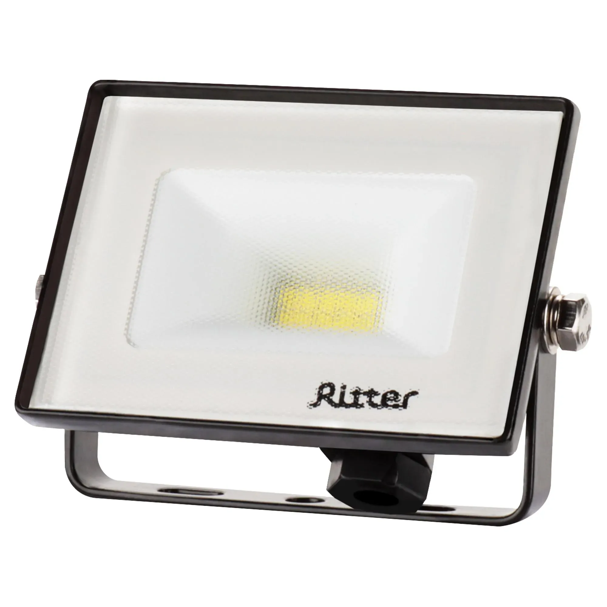 Прожектор светодиодный, серия profi, 230в, 10вт, 6500к, 1000лм, ip65, гарантия 5 лет, черный, 53405 5, ritter RITTER 53405 5