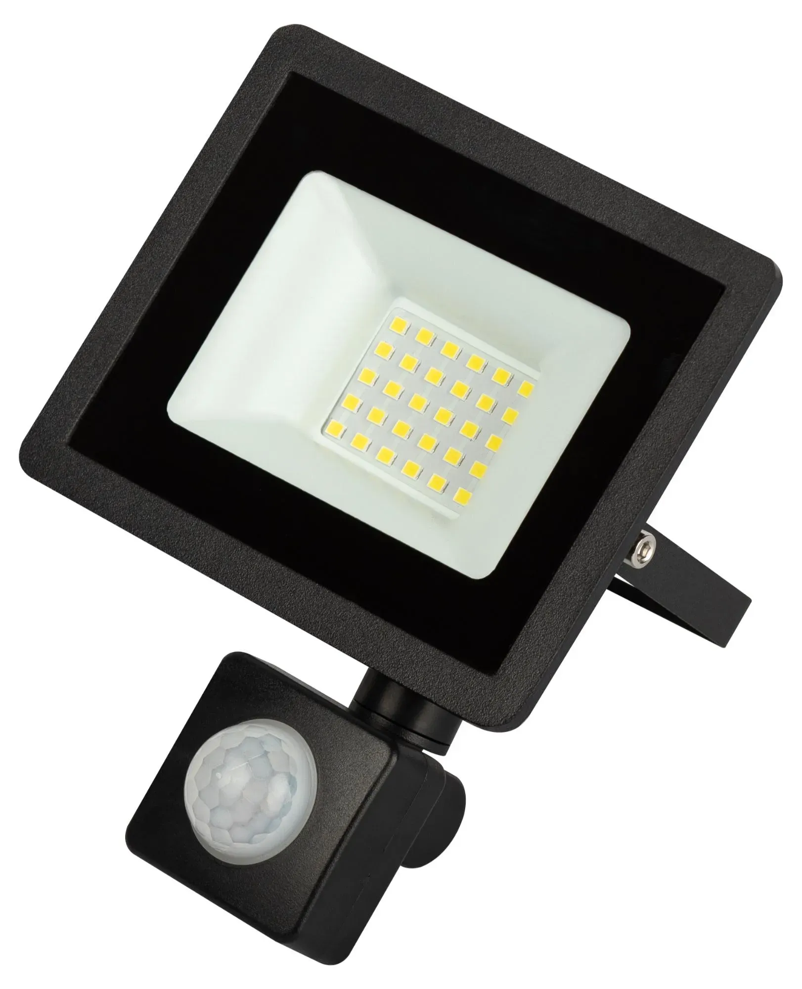 Прожектор светодиодный уличный до 30вт 6500к 2400лм ip44 регулируемый ик датчик lpr-042-2-65k-030 ЭРА Б0064234