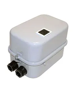 Пускатель электромагнитный ПМ12-025210 У2 В, 220В/50Гц, 1з, 25А, нереверсивный, с реле РТТ-131 21,3-25,0А, в корпусе IP54, с кнопкой R Электротехник ET000229