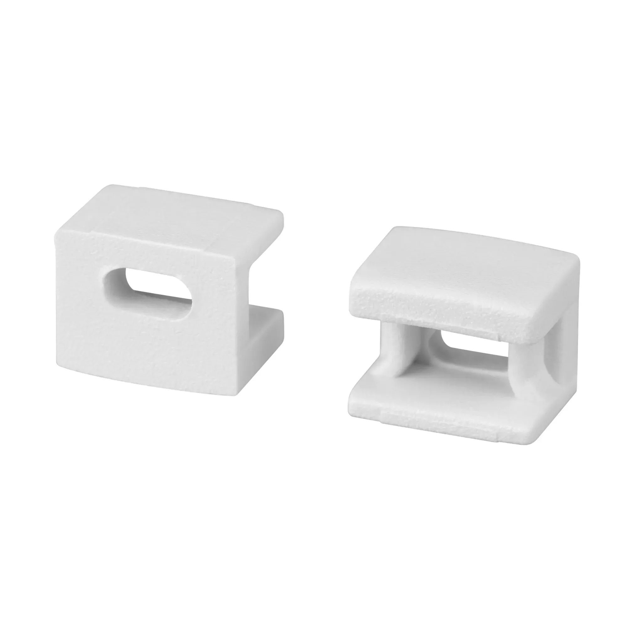 Заглушка PLINTUS-FANTOM WHITE с отверстием (Arlight, Пластик) Arlight 043607