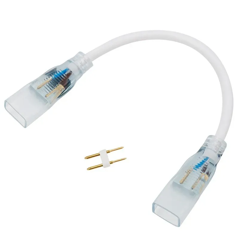 Коннектор для двухстороннего гибкого неона 8х16 мм, длина 20 см (цена за 1 шт.) Neon-Night 134-006