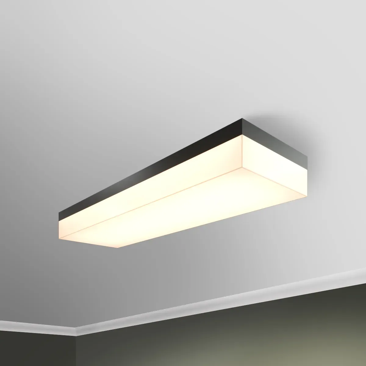 Светильник светодиодный RVE-LBX-LUMO-CUADRO-570-N (Прямоугольник 570х310х130мм 28Вт Накладной 4000К Белый) светильник RVElektro RVE00002329