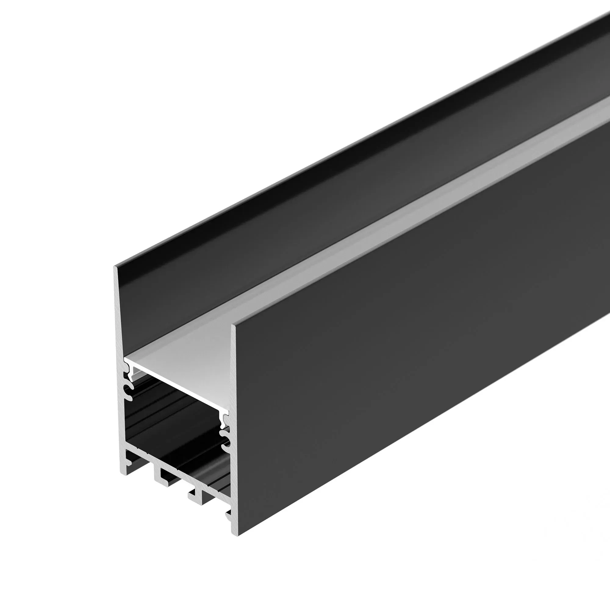 Профиль SL-COMFORT-3551-2000 ANOD BLACK (ARL, Алюминий) Arlight 031730