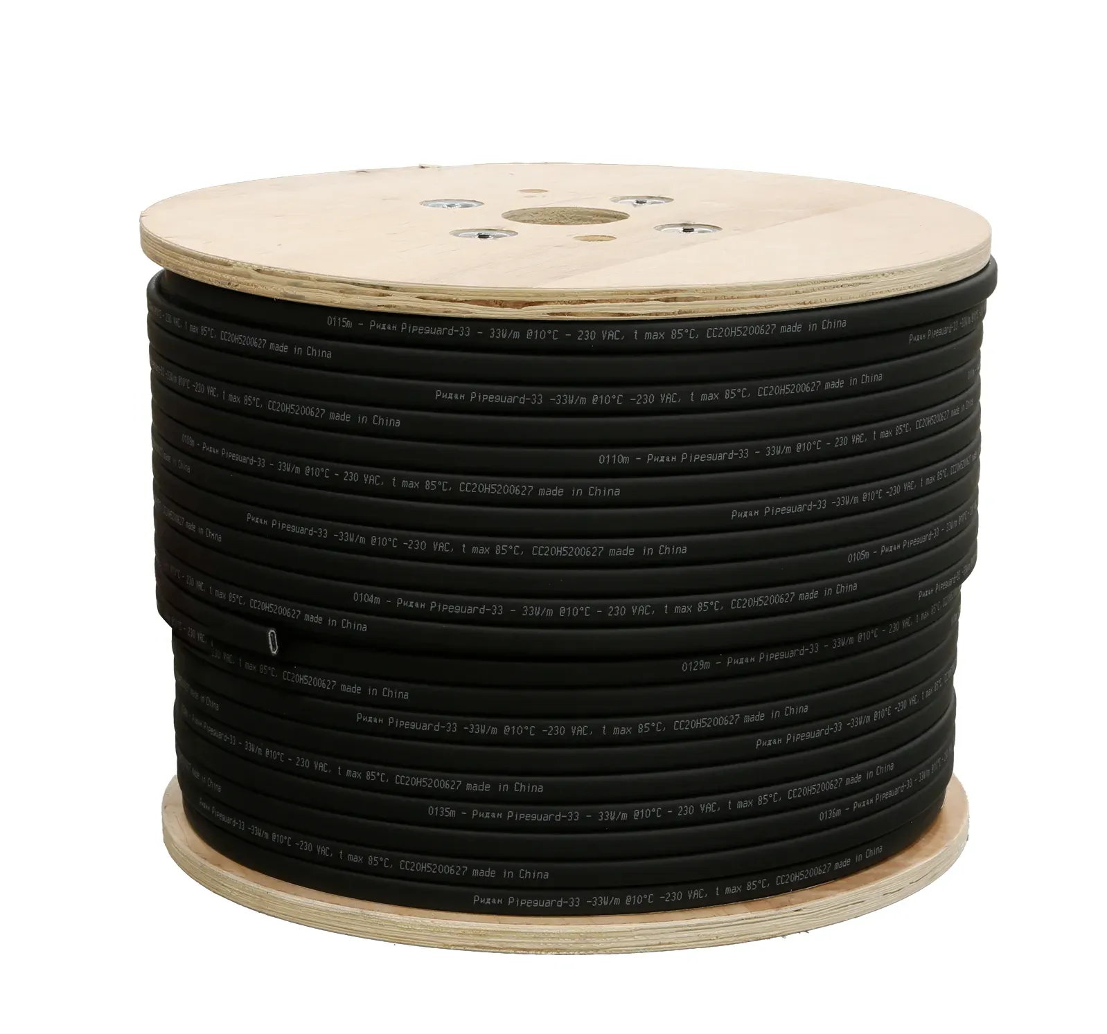 Кабель нагревательный саморегулирующийся универсальный Ридан Pipeguard-33 (В) 230 В ДЕВИ 21RT0814R