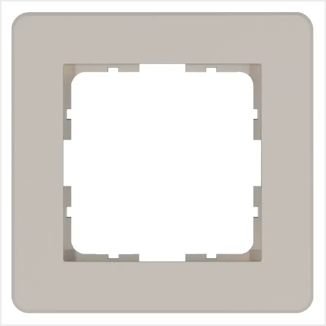 Рамка G-Flex 1-постовая, цвет Тауп Jasmart G1101T