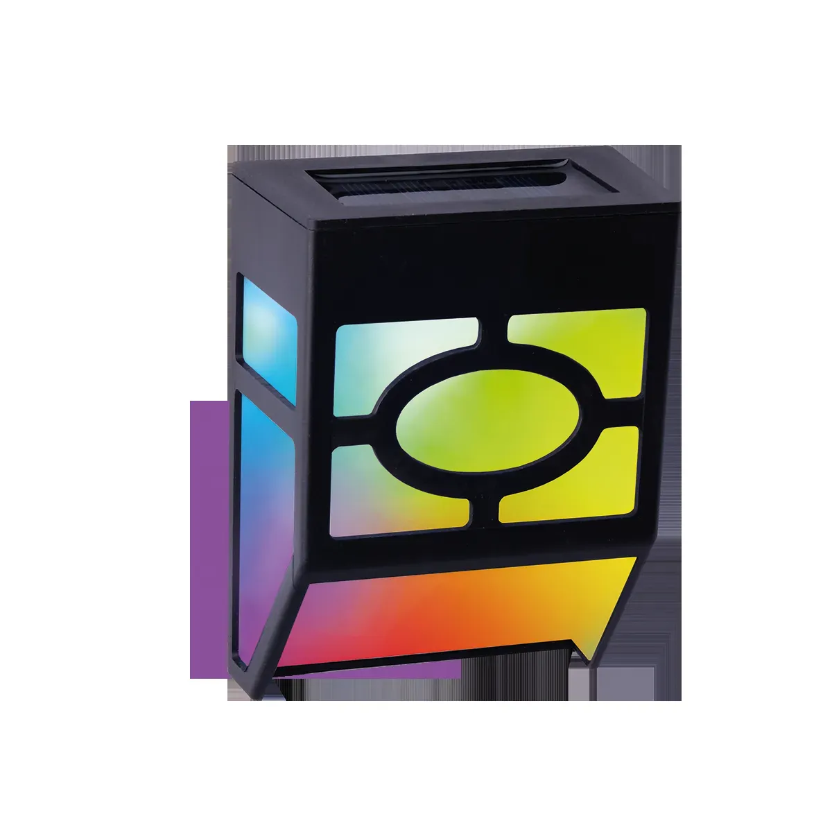 Светильник светодиодный SLR-W06 RGB с солнечной батареей настенный IP44 Jazzway 5040793