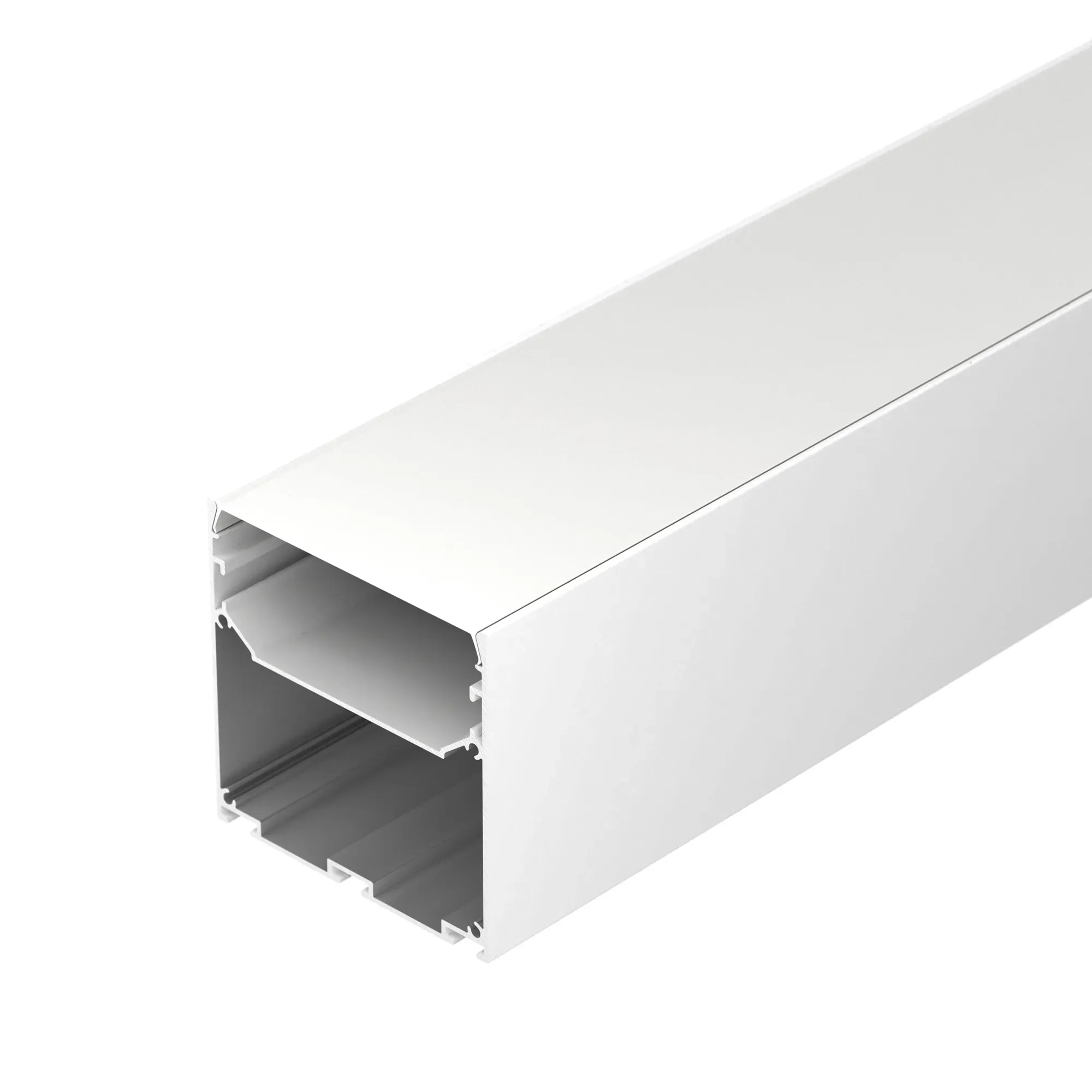 Профиль LINE-S-7575-2000 WHITE (Arlight, Алюминий) Arlight 041858