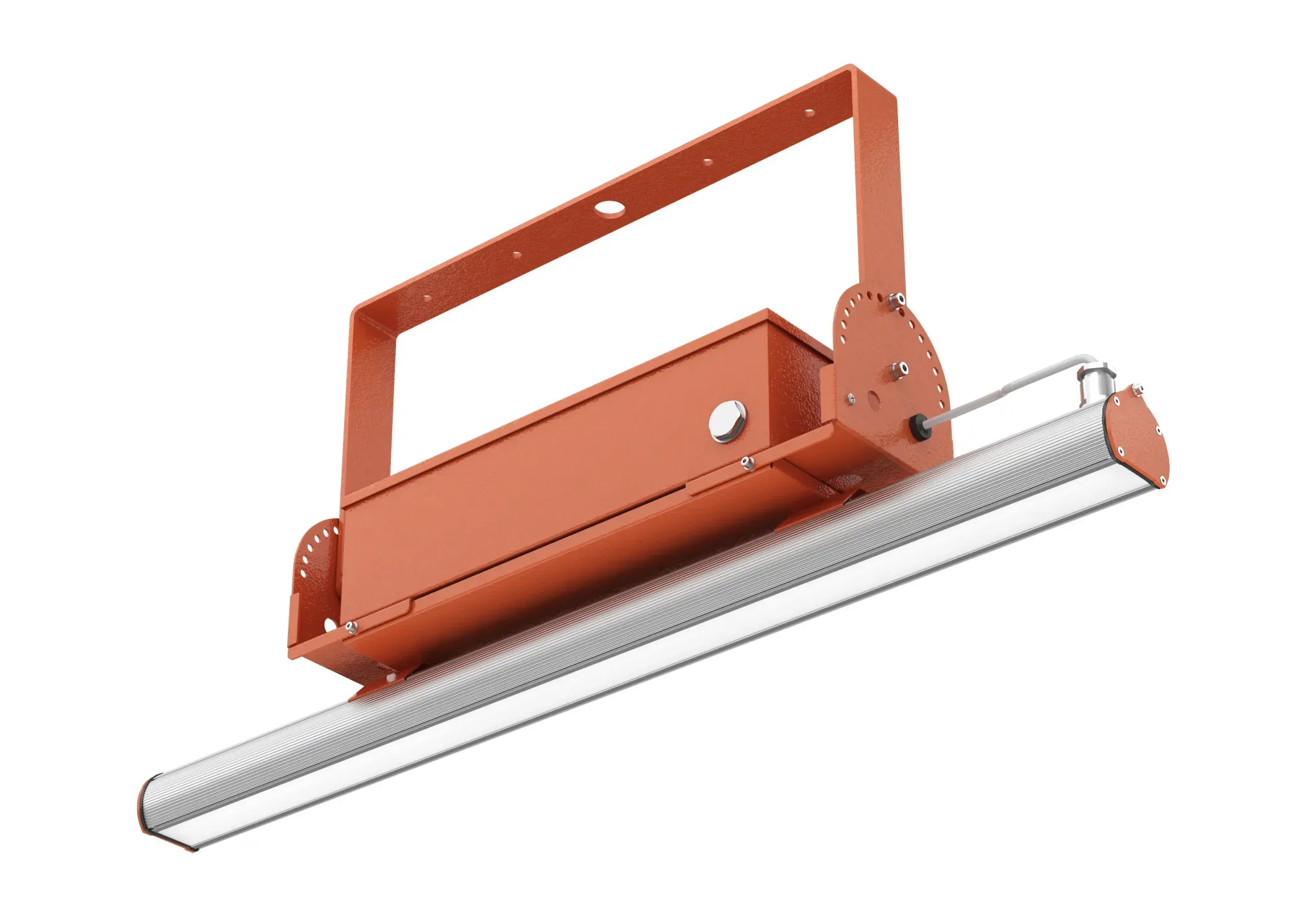 Светильник LED СТРУНА EX (СПП) 35Вт 4,0К IP65     взрывозащищенный с блоком аварийного питания ЛЕД-Эффект LE-СПП-26-035-7844Ex-65Д-А