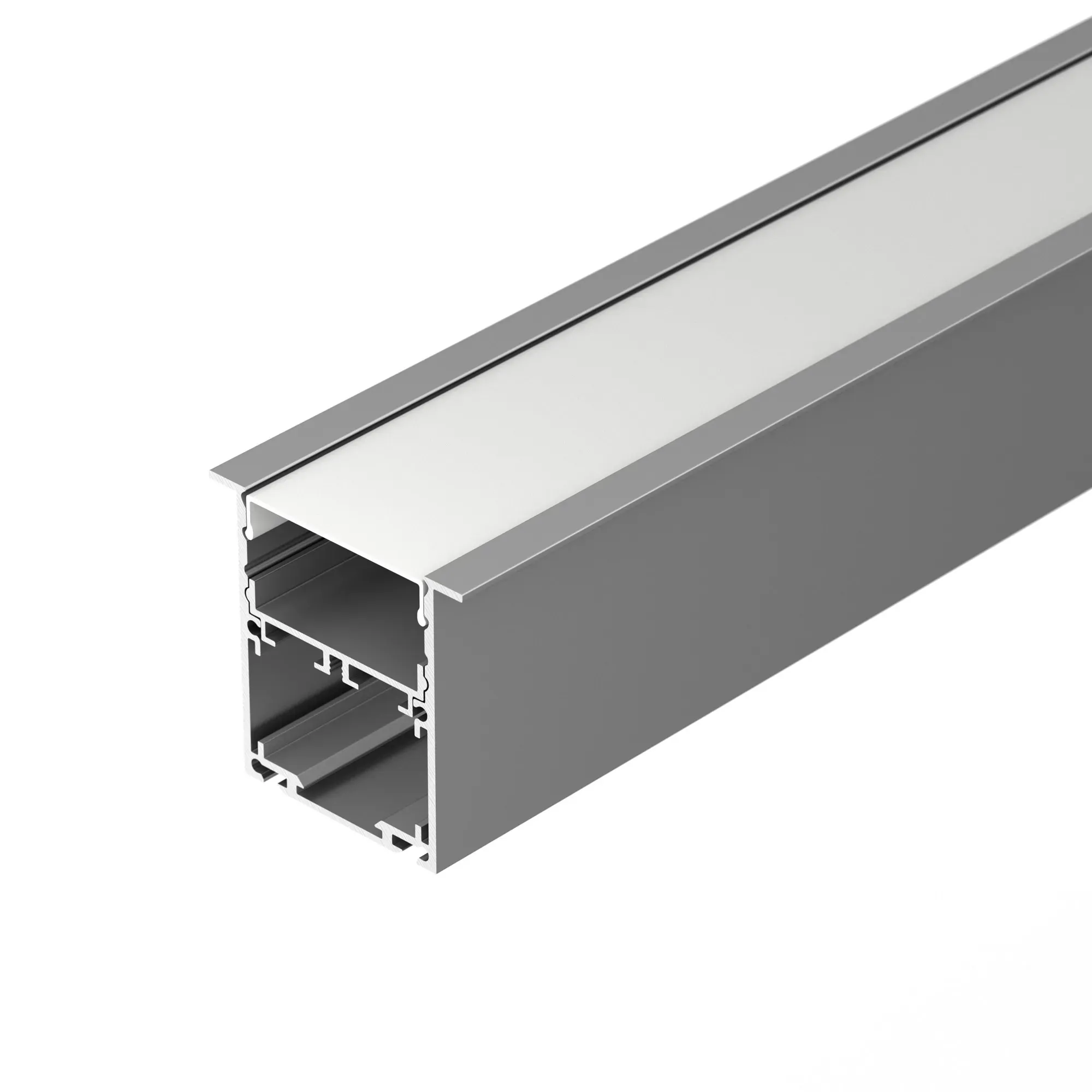 Профиль SL-LINIA52-3L-F-2000 ANOD (Arlight, Алюминий) Arlight 044682