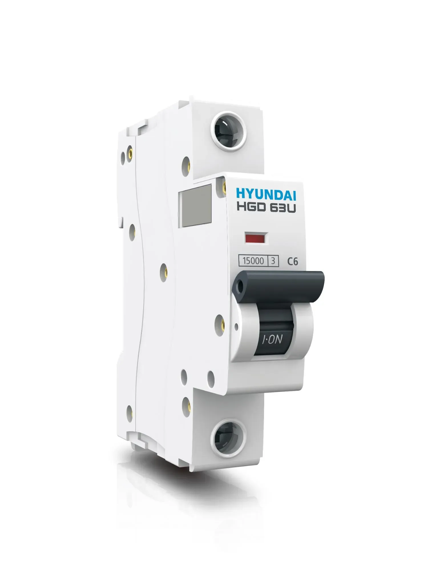 Выключатель автоматический модульный трехполюсный 40А C 15кА Standard HGD HD Hyundai Electric HGD63U3PMCS0000C00040_C