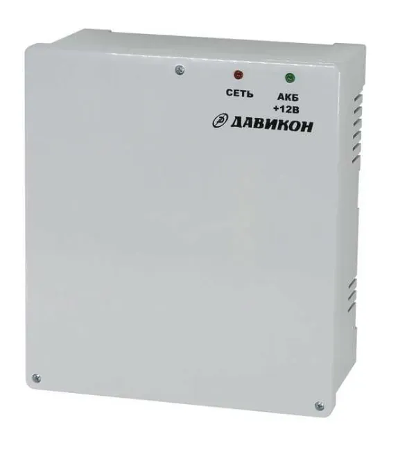 Источник вторичного электропитания резервированный 12В 3А Давикон ИВЭПР-1230СП