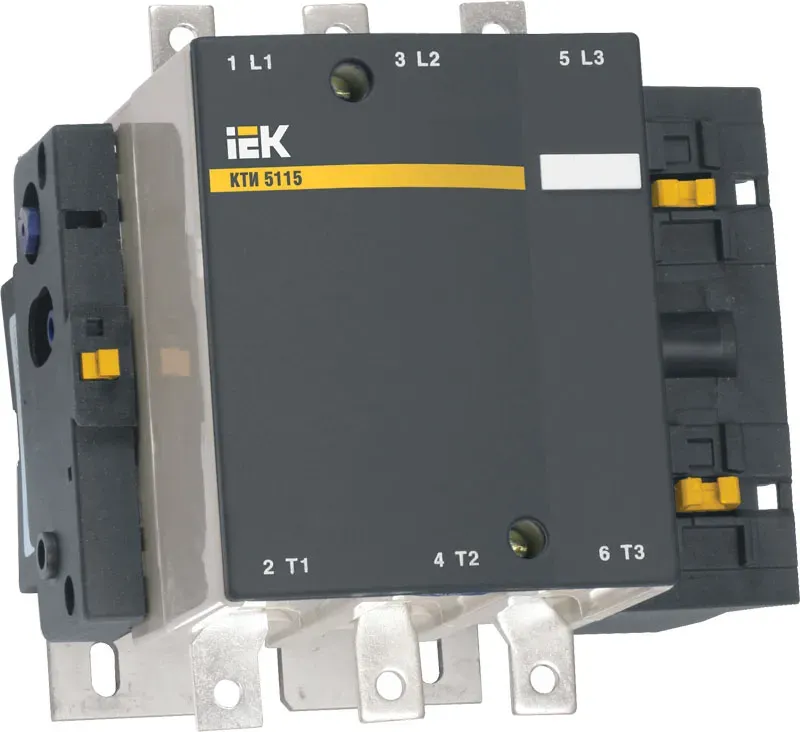 Контактор КТИ 185А катушка управления 400В AC 1НО IEK KKT50-185-400-10