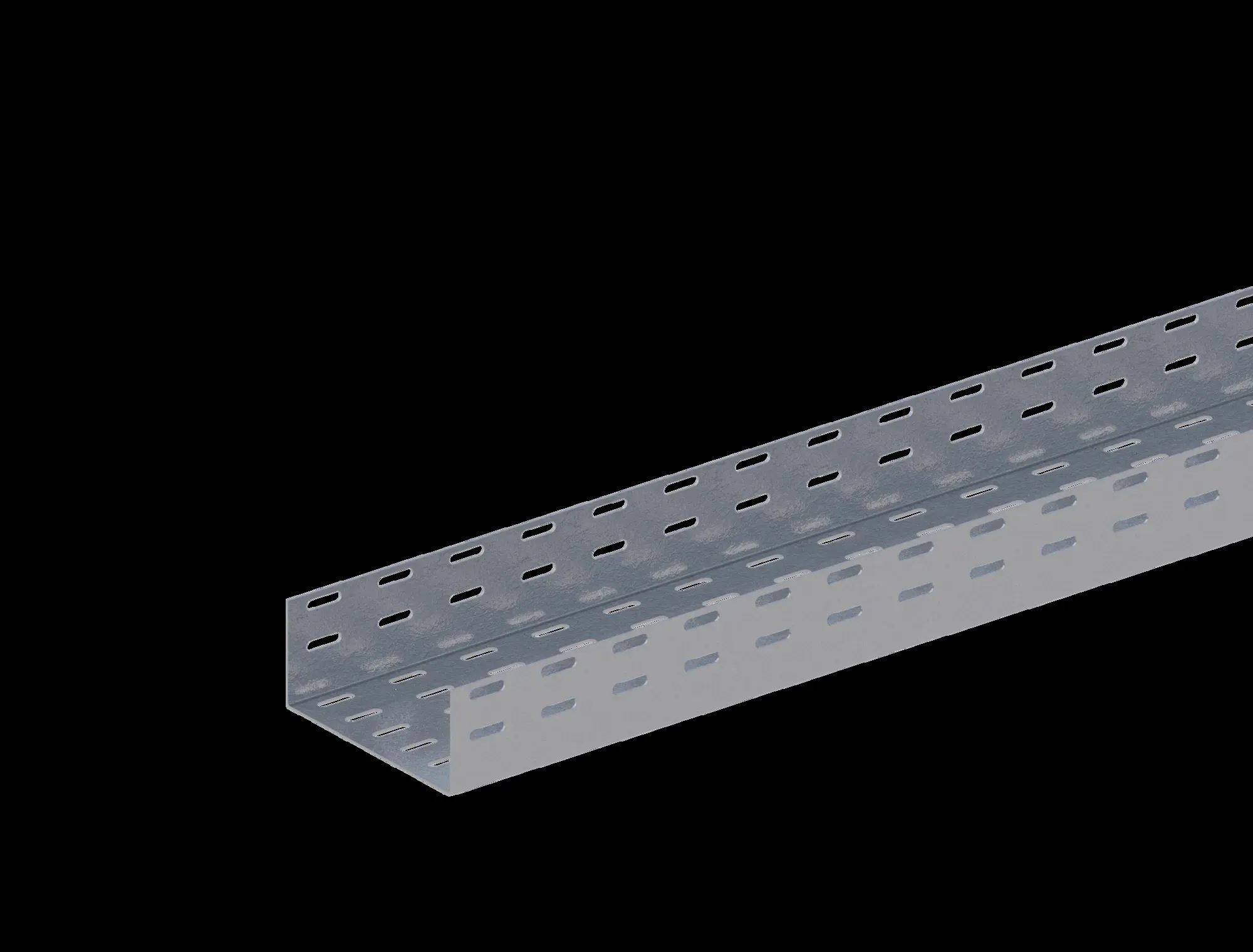 Лоток перфорированный 150х50 l2000 1.0 мм aisi 304 СОЭМИ Н0129111323