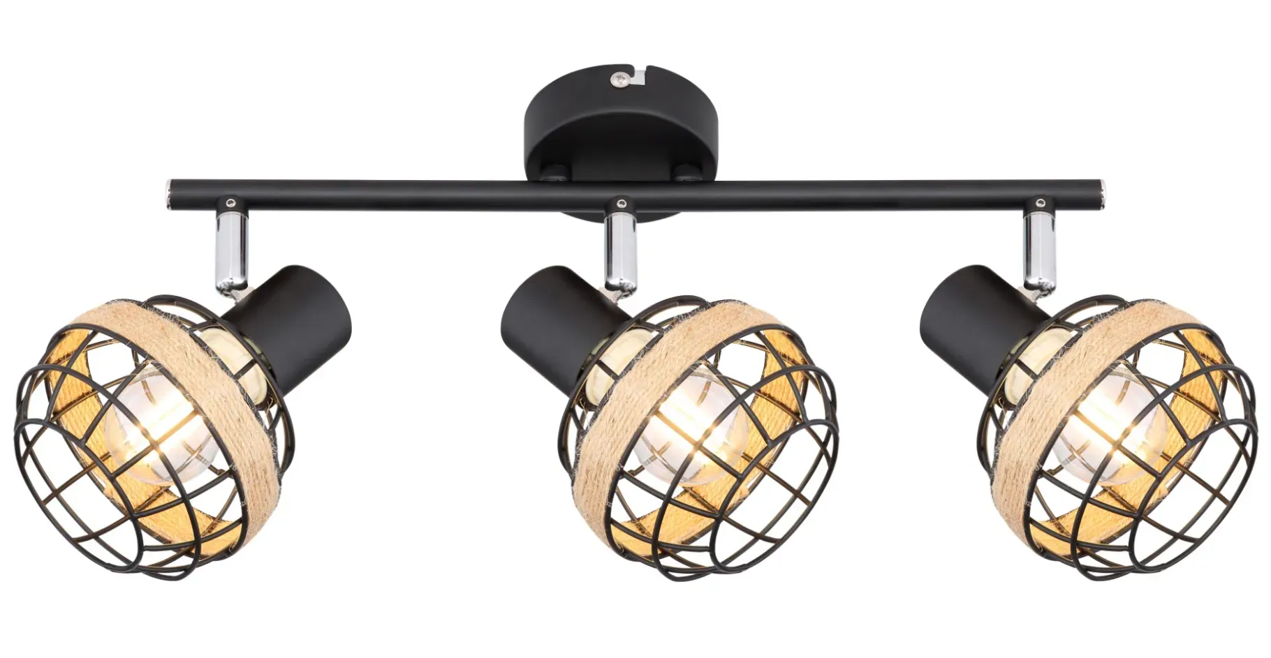 Светильник настенно-потолочный спот Fedora 7033-703 3 х E14 40 Вт поворотный Rivoli Б0047141