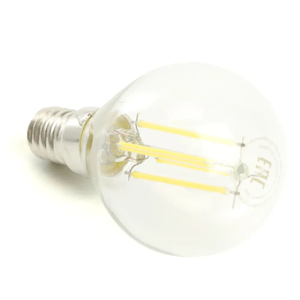 Лампа светодиодная LED 6вт Е14 дневной шар FILAMENT Feron.PRO