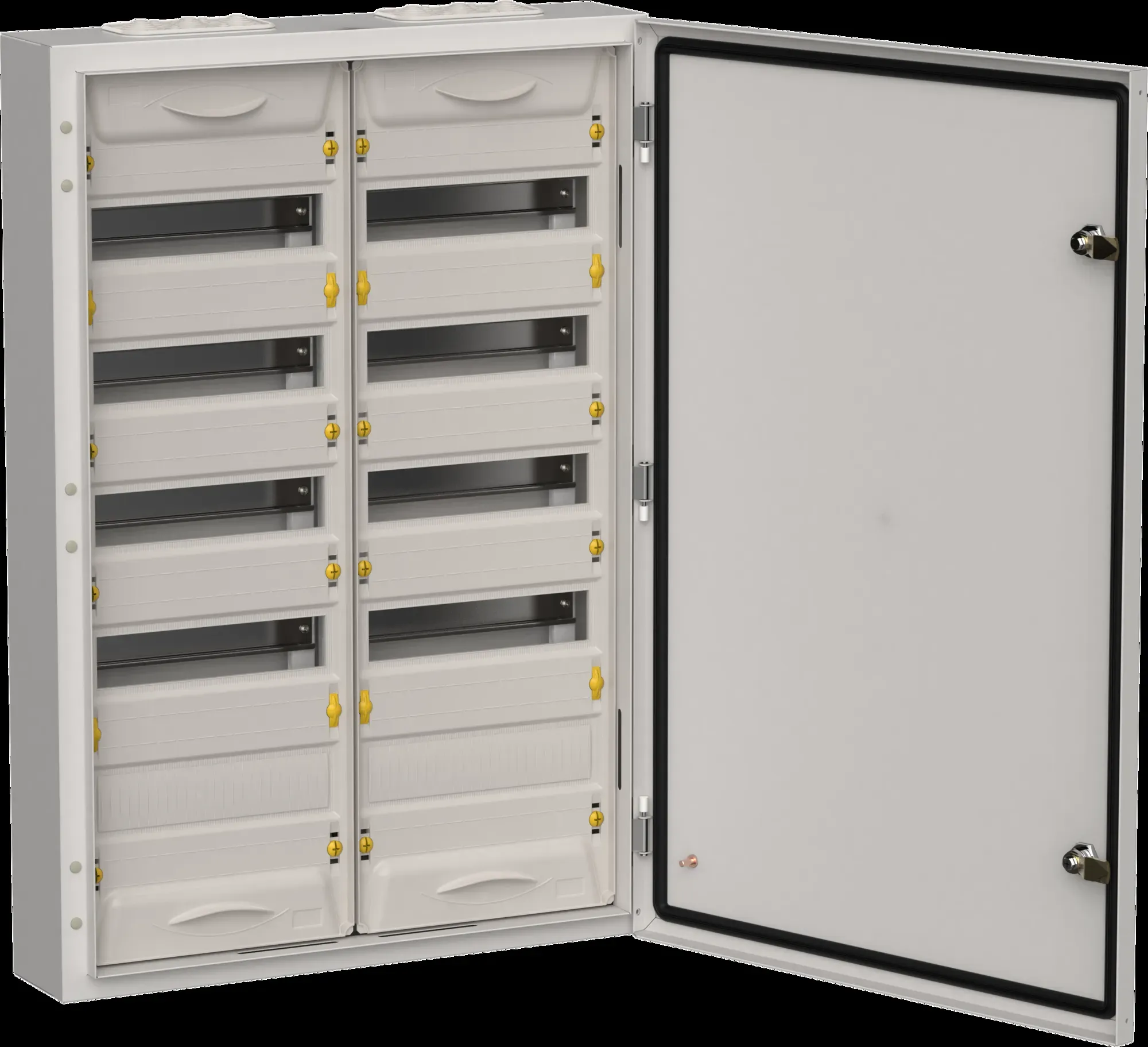 Titan 5 корпус металлический щрн-120 (2х60) 835х570х140 ip54 сер IEK TI5-50-N-2X060-54-7035