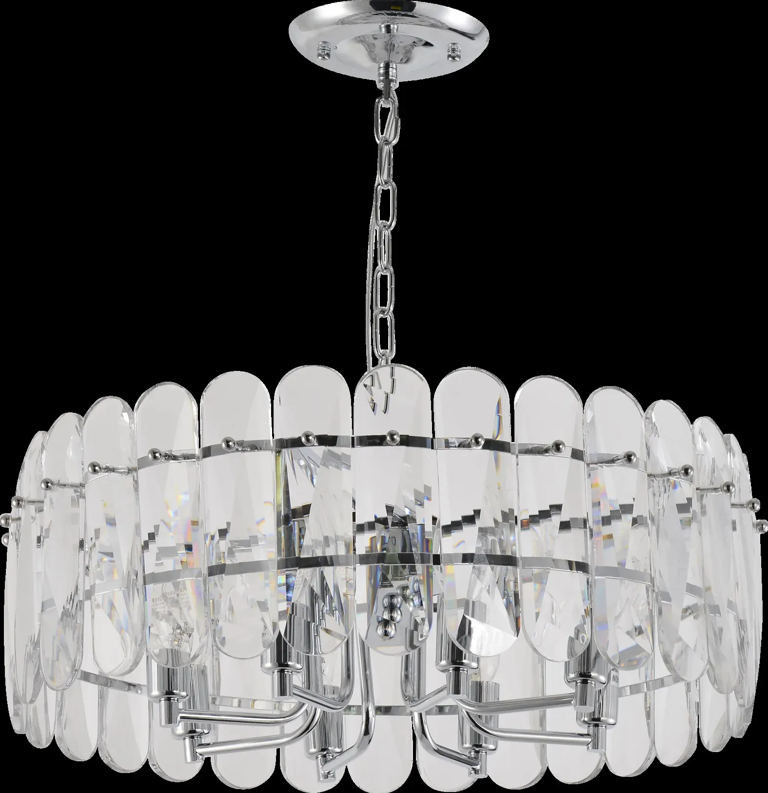 Люстра Jade 1045-308 8 х Е14 40 Вт хрусталь (Б0061212) Rivoli