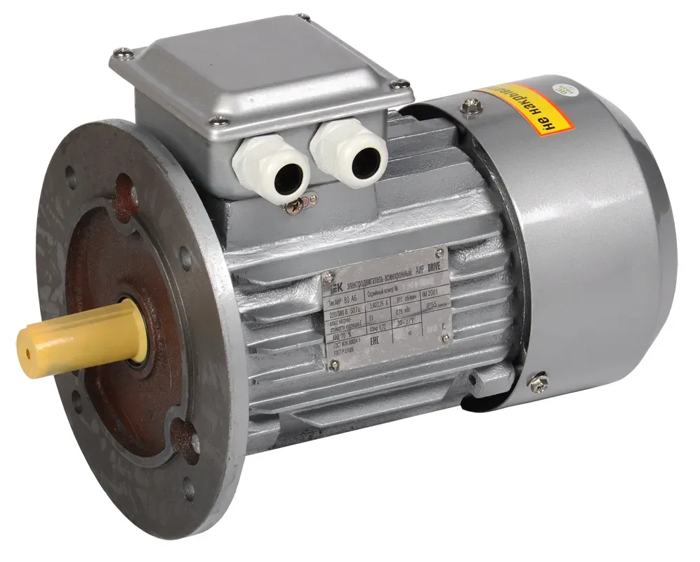 Электродвигатель трехфазный АИР 80A8 380В 0,37кВт 750об/мин 3081 DRIVE ONI (IEK) DRV080-A8-000-4-0730