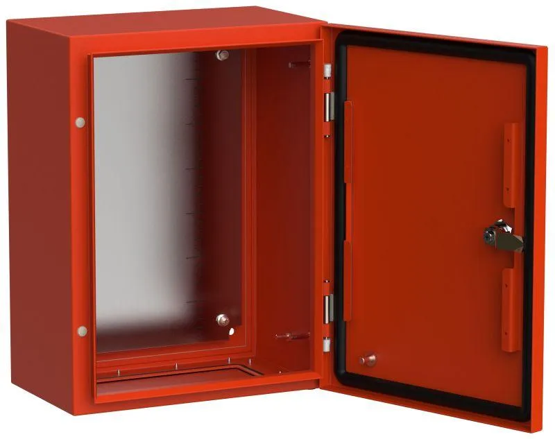 Корпус металлический щмп-40.30.20 titan 5 ухл1 ip66 ral3020 красный IEK TI5-13-N-040-030-020-66