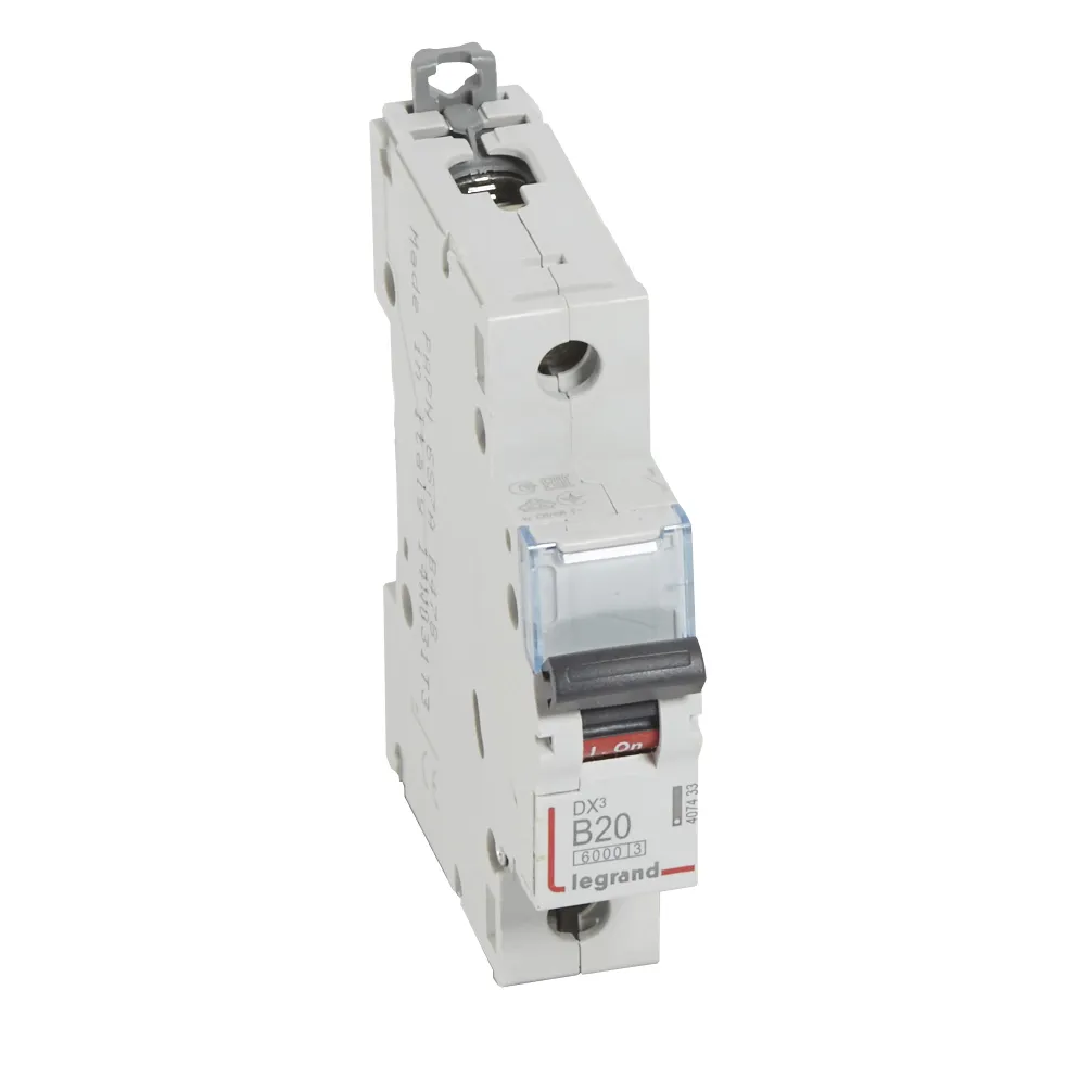 Выключатель автоматический однополюсный 20а b dx3 6ka/10ka LEGRAND/DACCORD 407433