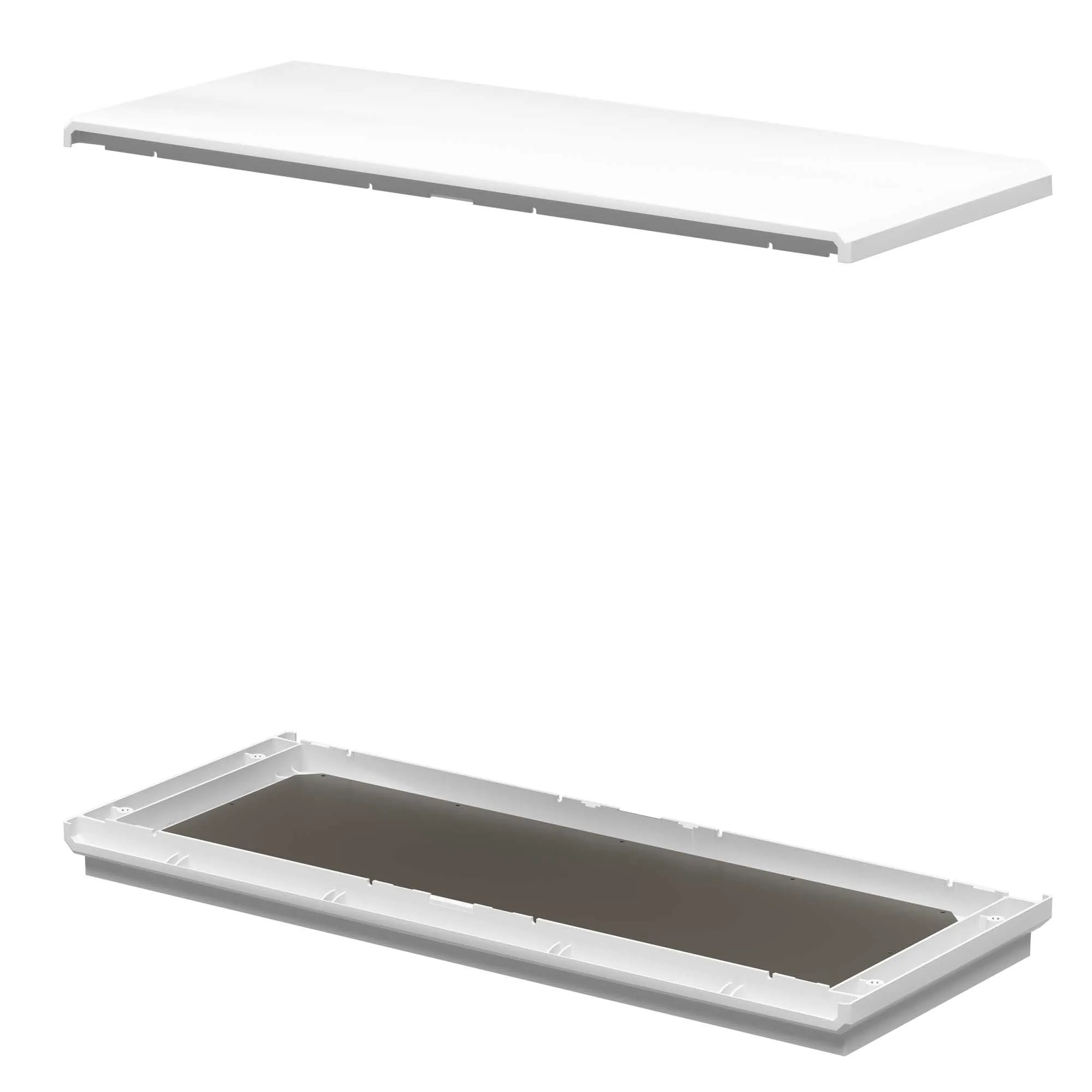 Комплект крыша и дно напольного шкафа Conchiglia Ш=1150 мм, Г=330 мм DKC CN5KTB113