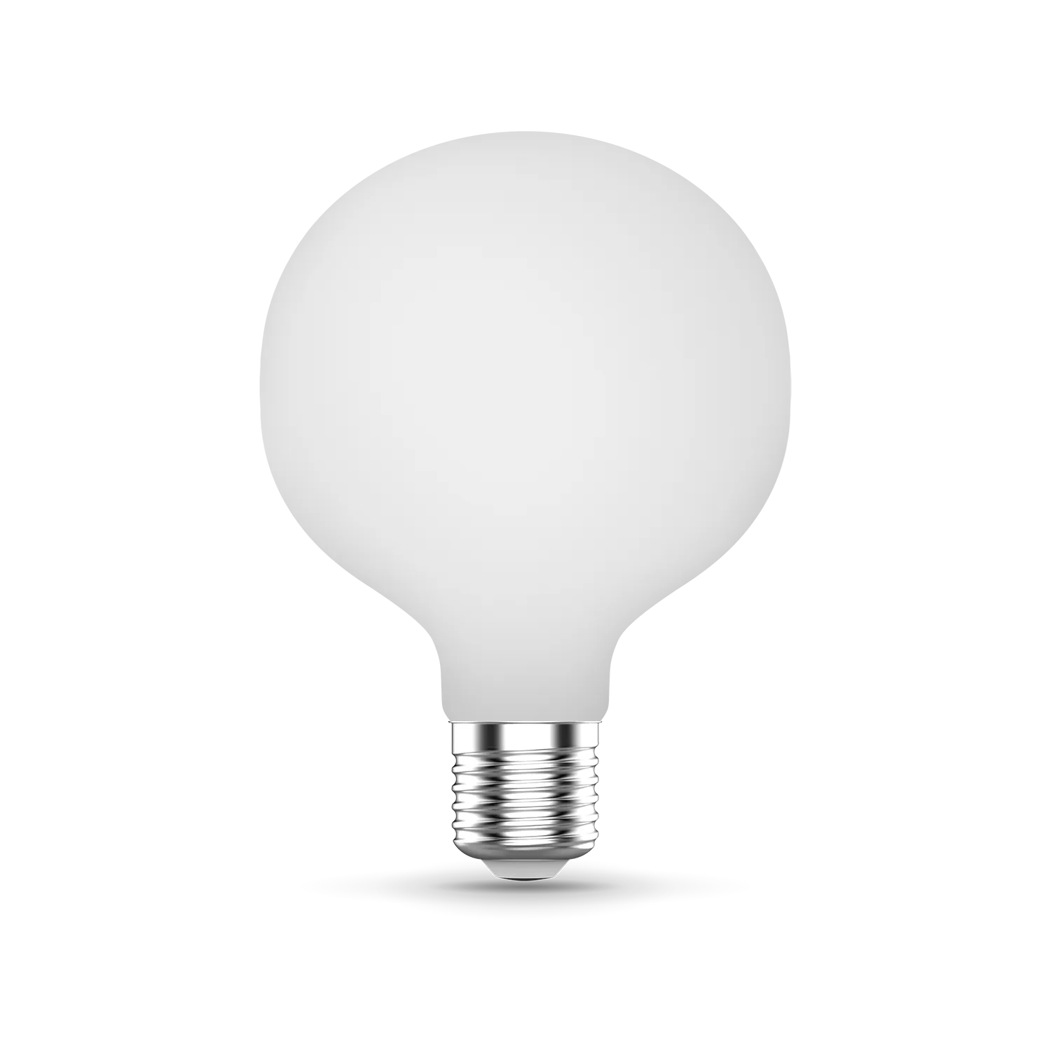 Лампа светодиодная филаментная led 10 вт 1100 лм 4100к ac185-265в e27 шар g95 нейтральный матовая колба black filament gauss GAUSS 189202210