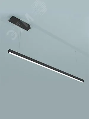 Светильник светодиодный ДСО 51Вт 4982Лм 4000К (Лайнер 16-51-Д-120-0/ПТ/О-4К80-П41 Black) Светон CB-C1701118