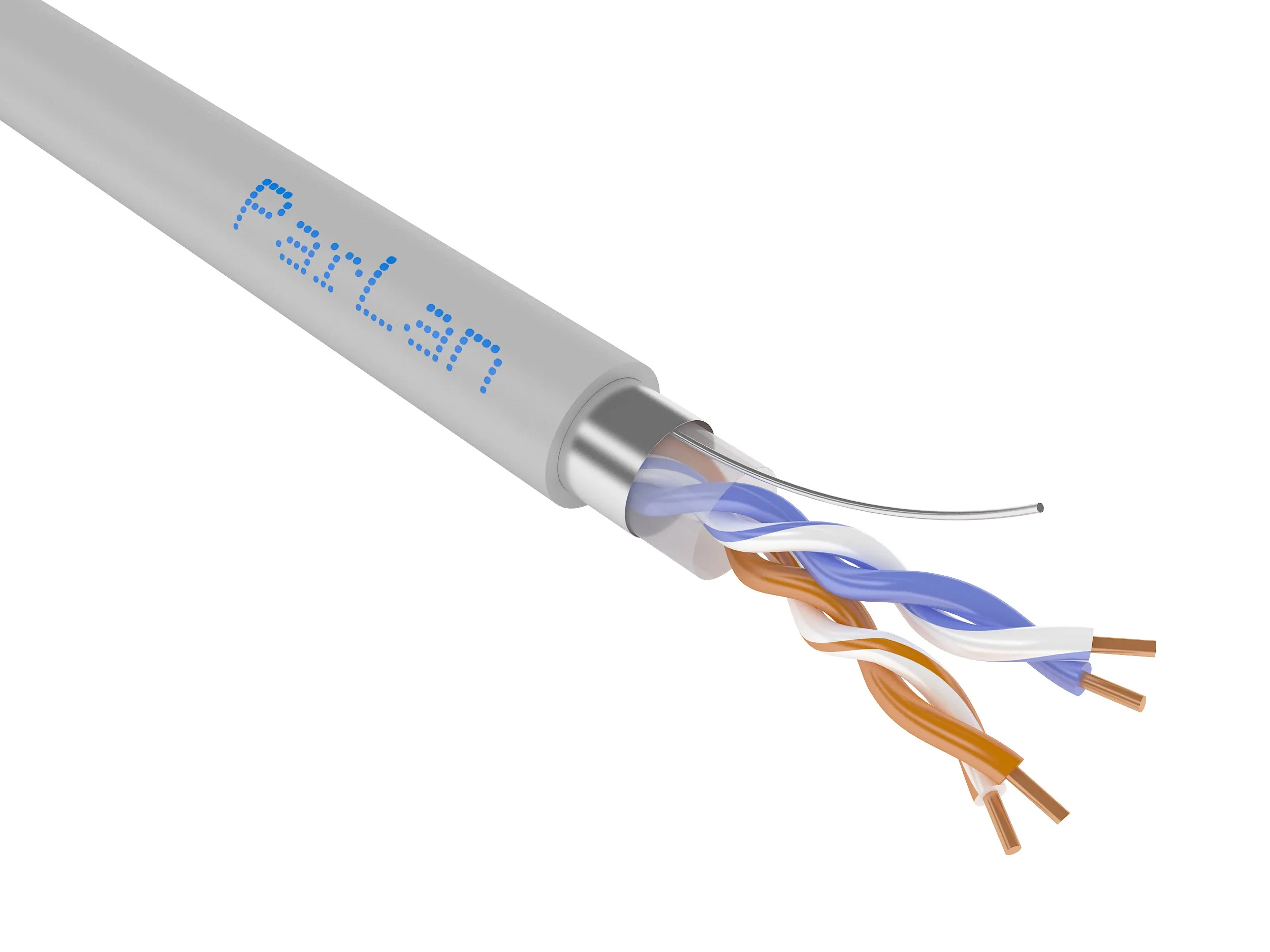 Кабель (провод) ParLan F/UTP Cat5e 2х2х0.52 PVC