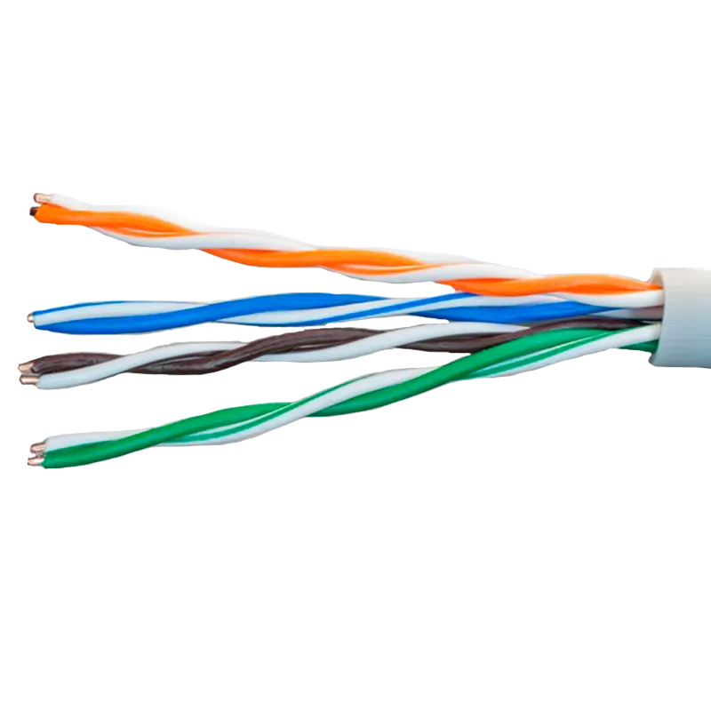 Витая пара SUPRLAN Long Ethernet UTP 5e 4x2x0,64 Cu нг(А)-LSLTx 500м (RUS)